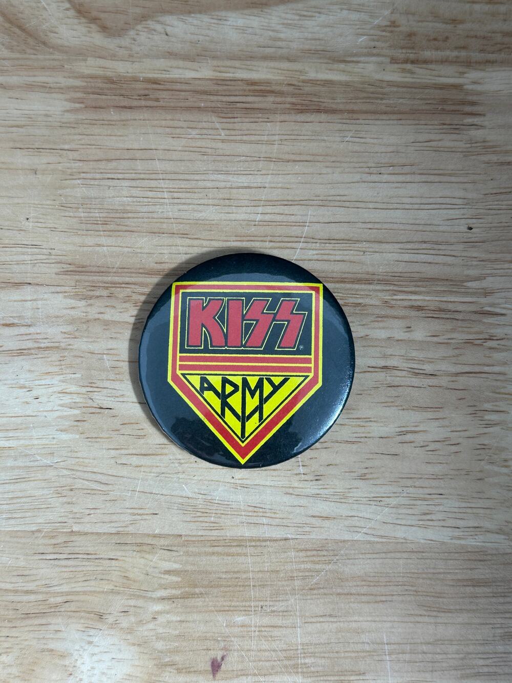 Kiss Army Pin 2 Inch